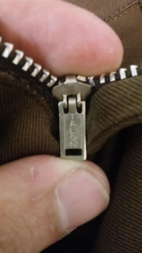 talon zipper identification.